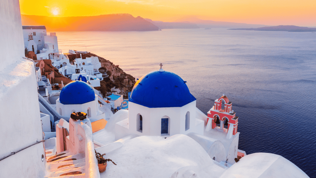 how to get from athens to santorini