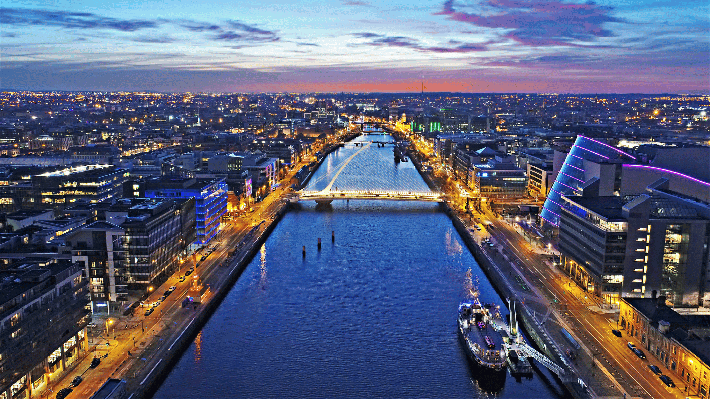 how to get from london to dublin